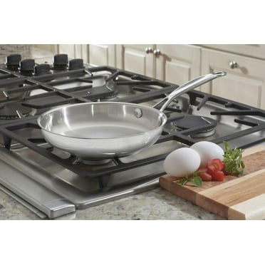 Cuisinart Chef's Classic Stainless Steel Skillet 8 in. Silver