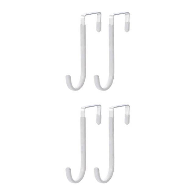 Bewildely 2 unidades/juego de decoración de habitación y asequible, sin necesidad de perforar, originalidad, pareja, fácil de instalar, Blanco 2piezas