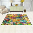 thumbnail image 5 of SKYSONIC Area Rug Carpet Watercolorart Painting Nursery Rug Floor Mat for Hardwood Floor Entrance Living Room Bedroom, 60x39 in, 5 of 6