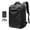 Black, variant on One Pack Usa Vacuum Backpack, Onepackusa 60L Expandable Air Compression Travel Backpack with Electric Pump, Water Resistant TSA Lock Carry-On
