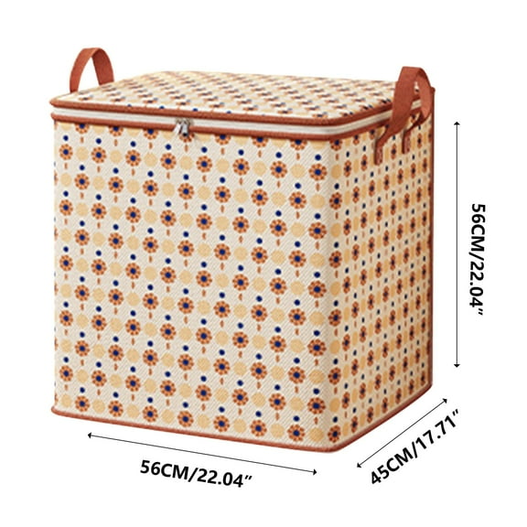 SPOORYYO 2024 New Thickened Household Clothing Storage Bag Large Capacity, Waterproof, and Versatile for Bedroom Organization