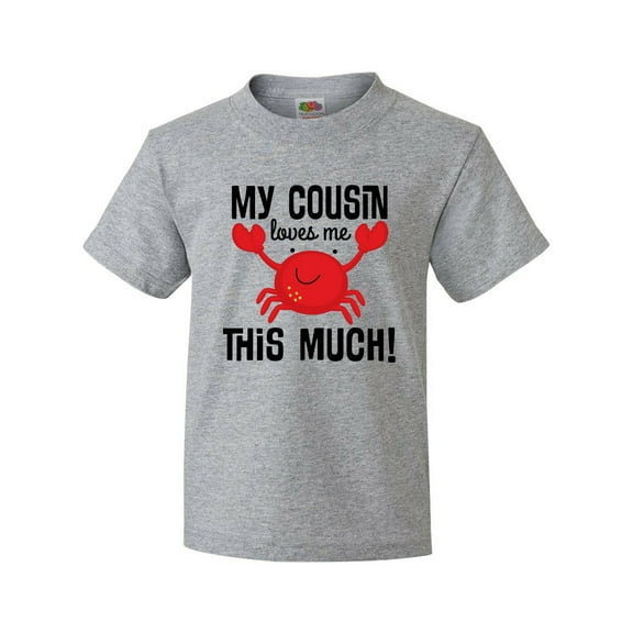 Inktastic My Cousin Loves Me Boys Youth T-Shirt