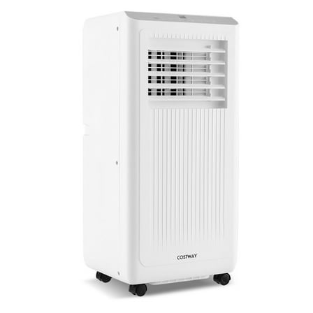 Canddidliike 8000 BTU Portable Air Conditioner 3 in 1 AC Unit Fan and Dehumidifier for Rooms up to 250 Sq FT-White, Room Air Conditioner with Remote Control,Dehumidifier
