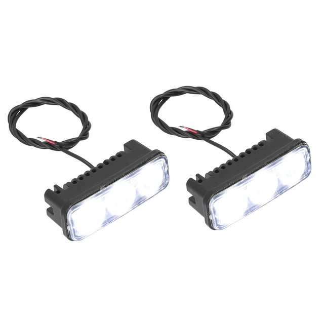 Luz LED DRL lámpara de rejilla frontal impermeable IP67 universal Modificación de iluminación blanca para motocicletas para automóviles ANGGREK Otros