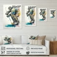 thumbnail image 4 of Designart Hockey Goalie On Ice During Play V Canvas Wall Art, 4 of 5