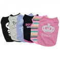 thumbnail image 5 of Summer Pets Puppy Small Dog Cat Pet Clothes Tank Vest T Shirt Apparel Costumes, 5 of 5