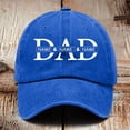 thumbnail image 2 of WEIYLL Baseball Cap Men Dad With Kids Names From Kids Dad Blue Beach Hats One Size, 2 of 3