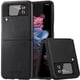 thumbnail image 1 of Funda para teléfono móvil KeziHome Galaxy Z Flip 4 de piel auténtica negra, 1 of 8
