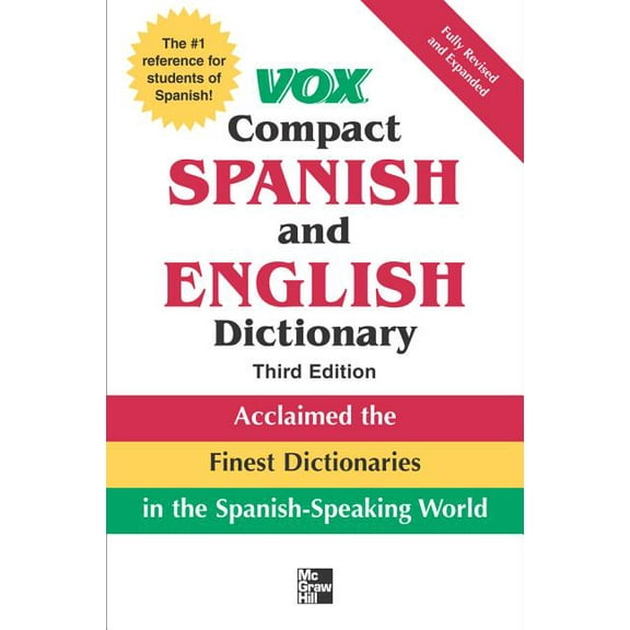 Vox Compact Spanish and English Dictionary, Third Edition (Paperback) (Paperback)
