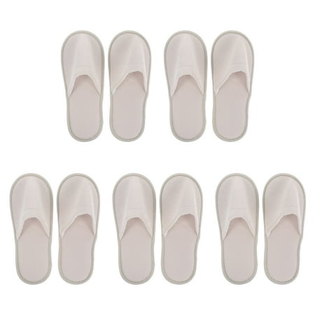 

Frcolor 6 Pairs of Disposable Slippers Hotel Guest Slippers Salon Indoor Shoes