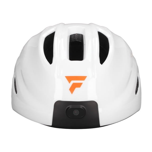 Casco de bicicleta inteligente Casco inteligente para adultos con cámara 1080P Señal de giro Equipo para montar en bicicleta de montaña en carretera Tarjeta de memoria micro 32G incluida Blanco
