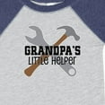 thumbnail image 4 of Inktastic Grandpa Little Helper Boys Baby Bodysuit, 4 of 5