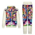 thumbnail image 2 of The Powerpuff Girls Unisex Adult Sweatsuits Hoodie & Sweatpants Long Sleeve Hooded Sweatshirt Matching Joggers Tracksuit Sets L, 2 of 9