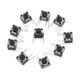 thumbnail image 5 of Botón De Parachoques Con Interruptor Táctil De 10 Piezas Para Negro Sunnimix Botones táctiles del interruptor, 5 of 7