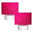 thumbnail image 2 of Hirioo Rose Red Glitter for Rectangular Acrylic with Night Light Best Gifts for Lover Girl Mom, Valentine's Day Anniversary Birthday Wedding Present, 2 of 9