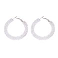thumbnail image 1 of Oubit Rhinestone Hoop Earrings,1Pairs/Set Women Big Hoop Women Earrings Large Loopearrings Precision Engineered, 1 of 8