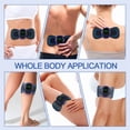 thumbnail image 4 of Portable Smart Pulse Massager Sticker For Back and Neck Full Body Muscle Stimulator Pain Relief Device, 4 of 12