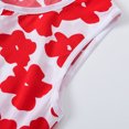 thumbnail image 6 of Odeerbi Cute Dresses For Girls Toddler Kids Baby Girls 2024 Fashion Cute Sleeveless Sweet Cartoon Print Ruffle Dress Red, 6 of 9
