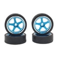 thumbnail image 1 of Accesorios de neumáticos y llantas de coche RC de Metal Sunnimix 4 piezas para Wltoys K969 K979 azul, 1 of 7