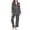 Black, variant on Enjoytime Womens Loungewear Set Halloween Cute Ghost Printed Lapel Long Sleeve Button Down Shirt Loose Pants Sleepwear Casual Comfy Cute Pajama