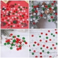 thumbnail image 4 of Miangastore Découpes de Flocons de Neige en Bois Flocons de Neige Rouges 50 Pcs 0.94x0.94x0.08 Po, 4 of 7