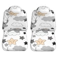 thumbnail image 3 of LAKIMCT Flying Elephant Clouds Car Seat Covers Vehicle Front Seat Covers Universal Fit Seat Protector, 3 of 9