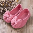 thumbnail image 2 of Licupiee Kids Girl Ballet Dance Shoes Princess BowKnot Dress Shoes Party Flat Shoes, 2 of 7