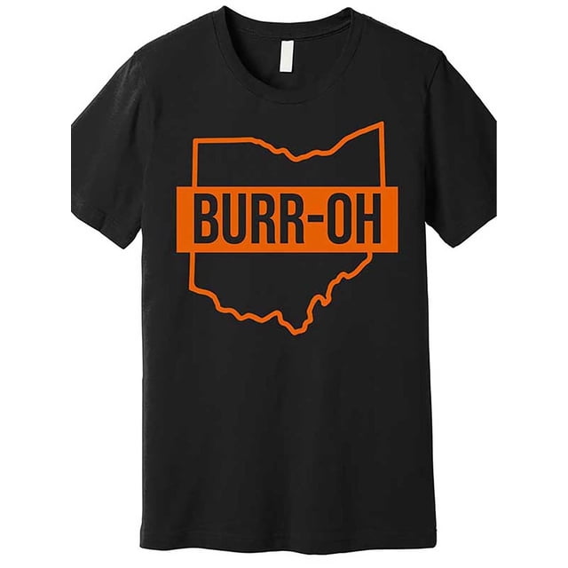 Camiseta premium BurrOh Cincinnati 560116, divertida camiseta gráfica de manga corta para hombre, colección negra TT2