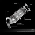 thumbnail image 6 of DNA Motoring For 06-11 Honda Civic DX LX EX 1.8L Factory Style Catalytic Converter Exhaust Manifold, 6 of 7