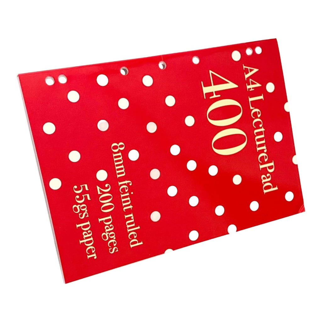 Light weight Portable A4 Notebook Dot Pattern Lined Pages Writing Inspiration