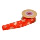 thumbnail image 5 of 5 yardas cinta dorada navideña bricolaje manualidades regalos estuche correas de envoltura rojo Sunnimix Cinta de navidad, 5 of 8