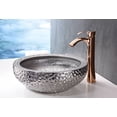 thumbnail image 2 of Anzzi Regalia Series Vessel Sink in Speckled Silver, 2 of 3