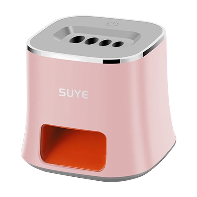 Pink Electric Sunflower Seed Sheller, Automatic Melon Seed Peeler Machine, Portable Design, Usb Rechargeable, For Home Use, 4X3.3 Inches, Pink