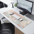 thumbnail image 2 of Vintage Groovy Flowers Mouse Pad - Add Retro Chic to Your Desk with Large, Cute, Non-Slip Mouse Mat - Stitched Edges for Durability - Perfect for Home Office - 31.5x11.8 inches, 2 of 7