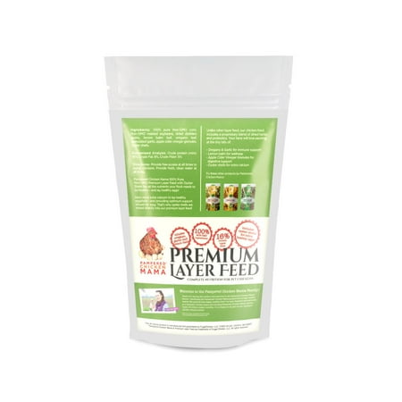 UPC: 0704907112940 | Pampered Chicken Mama Backyard Chicken Feed 20 Pounds- Premium Layer Feed Pellets – High Protein & High Calcium All-Natural Backyard Chicken Grower Feed Supplies for Laying Chickens