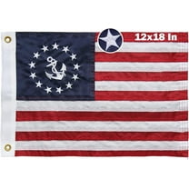 Boat Flag Yacht Ensign Boat Flags Marine 12x18 Nautical Flags Embroidered Stars