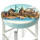 thumbnail image 3 of Balery Iconic Global Landmarks Fundas de asiento para taburete de bar redondo de tela de terciopelo ajustables que protegen de arañazos y manchas para sillas de 14 a 17 pulgadas.-13 inch, 3 of 7