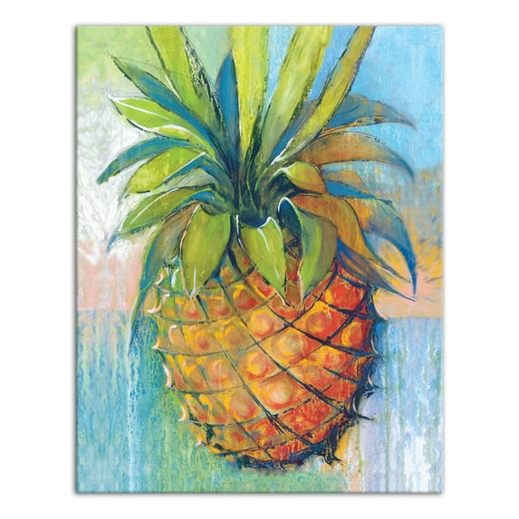Creative Products Tropical Pineapple 11x14 Canvas Wall Art