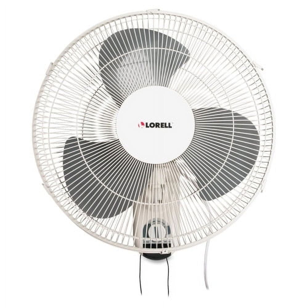 Lorell 16" Wall Mount Fan Pull Chain 9-1/4"x18-1/9"x18-1/2" WE 49256