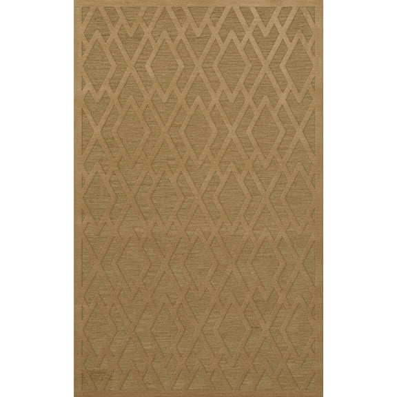 Dalyn Dover Area Rug DV1 Dv1 Wheat Diamond Lines 4' x 6' Rectangle