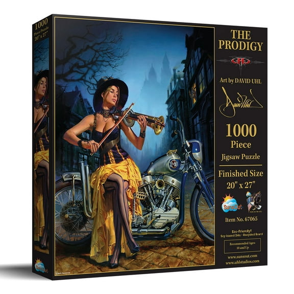 SUNSOUT INC - The Prodigy - 1000 pc Jigsaw Puzzle by Artist: David Uhl - Finished Size 20" x 27" - MPN# 67065