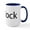 White/Navy Inside, variant on CafePress - Irock Large Mug - 15 oz Ceramic Large White Novelty Mug
