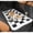 Black/White-51.1"L x 23.6"W x 1.5"Th, variant on Dog Bed Mat Black/White 51.1"L x 23.6"W x 1.5"Th Car SUV Travel Pet Protector