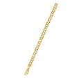 thumbnail image 4 of Jewelstop 10K Yellow Gold Shiny Round Chain Bracelet, Lobster Clasp - 7 inches, 1.4gr., 4 of 6