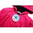 thumbnail image 4 of Toddler Girls Raincoat Waterproof Rain Jacket Pants Suit with Hooded, 4 of 7