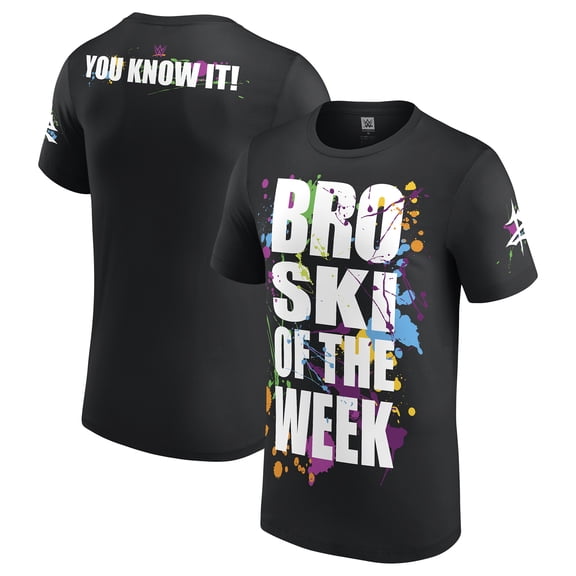 Men's Black Zack Ryder Broski of the Week T-Shirt