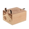 thumbnail image 3 of Wooden Mechanical Musical Storage Box Gift for Kids Cow, 3 of 6