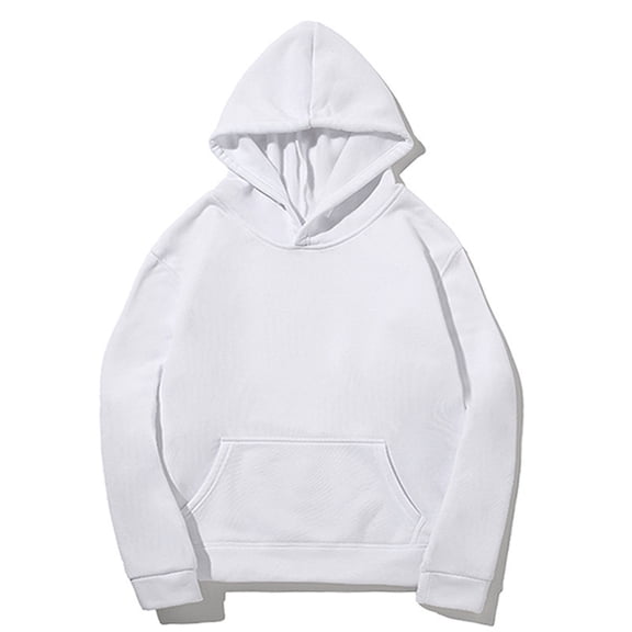 PInxai Hoodies for Men Fall Sweatshirts Long Sleeve Drawstring Solid Color Casual Workout Pullover