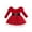 Red, variant on Diufon Toddler Baby Girls Christmas Sequin Dress with Headband Long Sleeve Lace Mesh Plush Hem Santa Dress