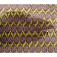 thumbnail image 4 of oneOone Viscose Chiffon Fabric Ogee Ikat Decor Fabric Printed BTY 42 Inch Wide, 4 of 4